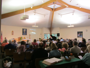 Our Sanctuary features vibrant worship experiences